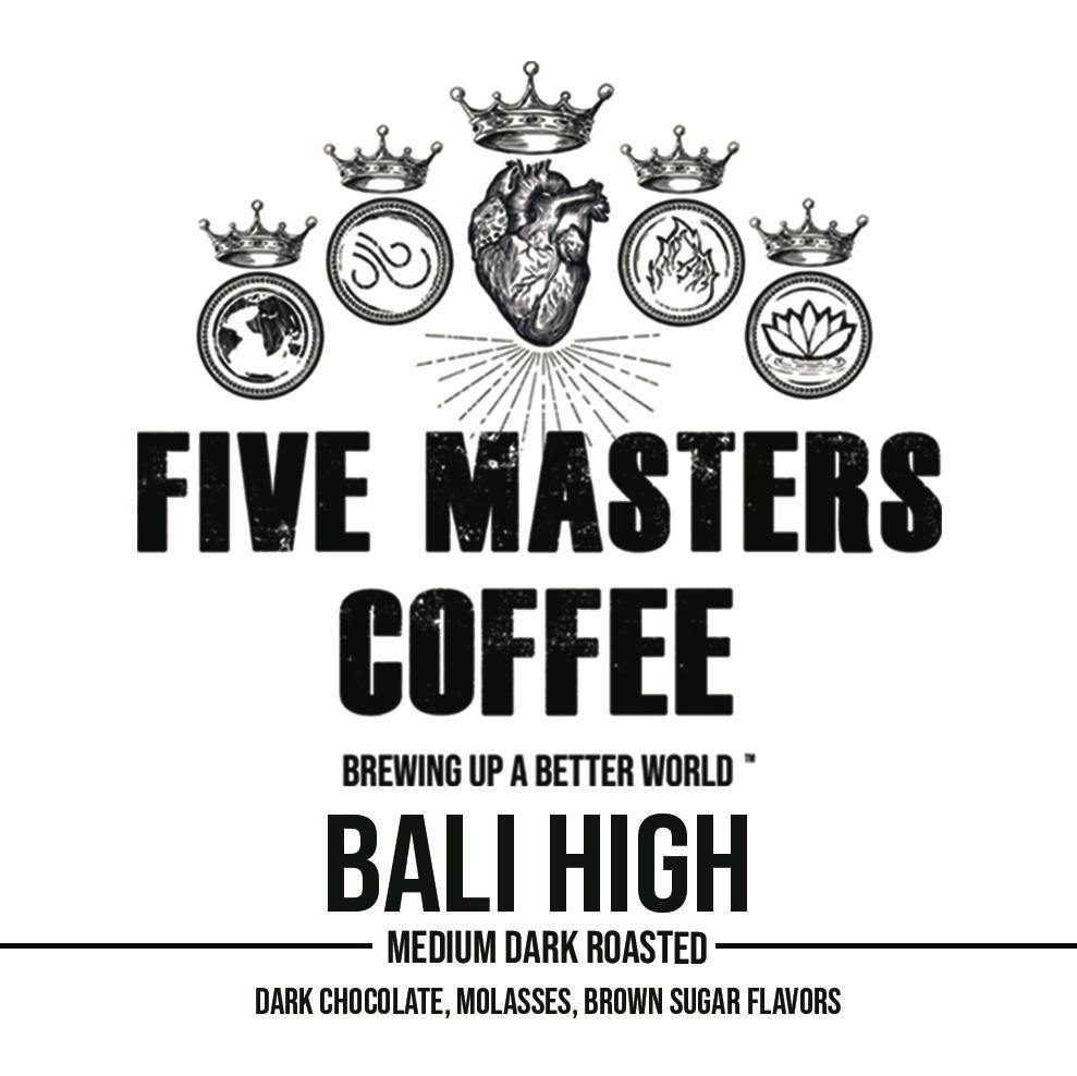 BALI HIGH ORGANIC - Five Masters Coffee